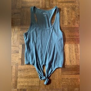 AERIE Green Tank Top Small